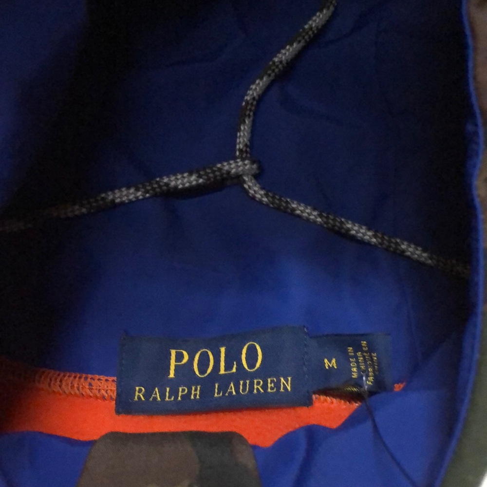Super Rare Polo Sport Hi-Tech Fleece Camo Hoodie - Picture 5 of 6